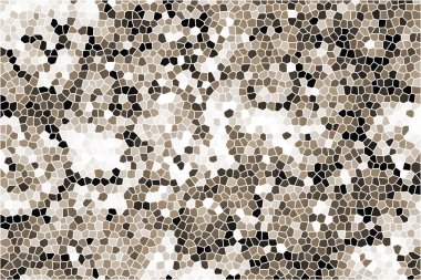 Soyut kahverengi mozaik arka plan 