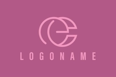 soyut logo vektör çizimi 