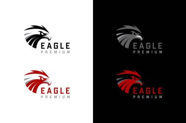  kartal simgesi vektör illüstrasyonu 