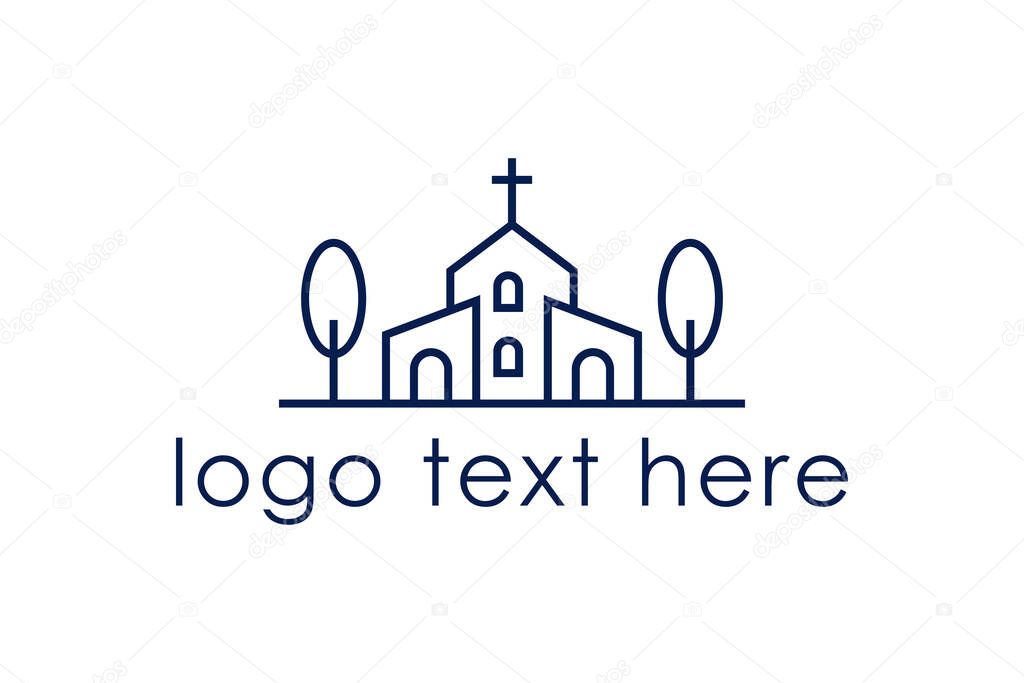 Religion & Church Logo design vector