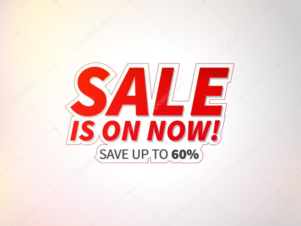 Sale banner with moderns style and vector illustrations.