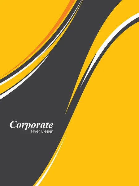 Plantilla de folleto de negocios o diseño de banner corporativo, póster, plantilla de vector de folleto . — Vector de stock