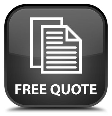 Ücretsiz fiyat teklifi siyah kare düğme