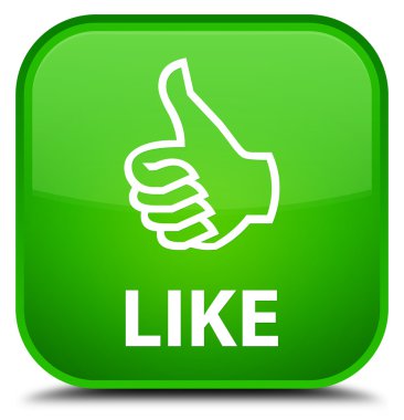 Yeşil kare düğmesinin