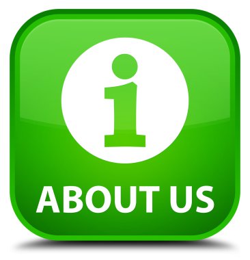 Hakkımızda kare düğme yeşil