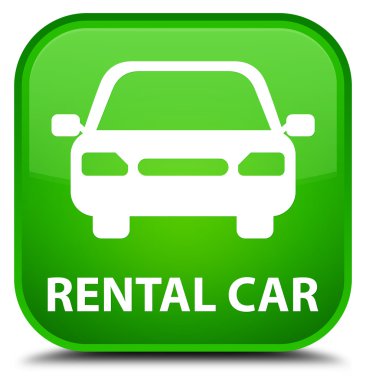 Kiralık Araba yeşil kare düğme