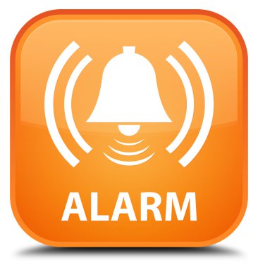 Alarm (zil simgesini) turuncu kare düğmesi