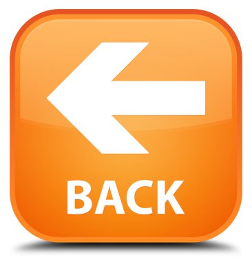 Geri turuncu kare düğme