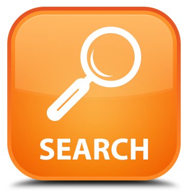 Arama turuncu kare düğme