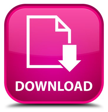 Download (Belge simgesi) pembe kare düğme