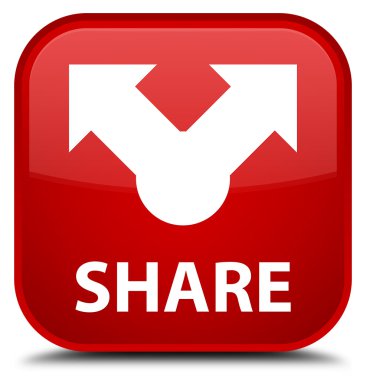 Paylaş kırmızı kare düğmesi