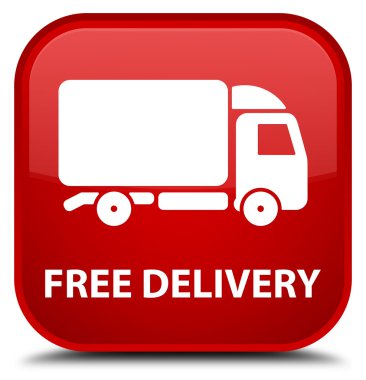 Ücretsiz teslimat kırmızı kare düğme