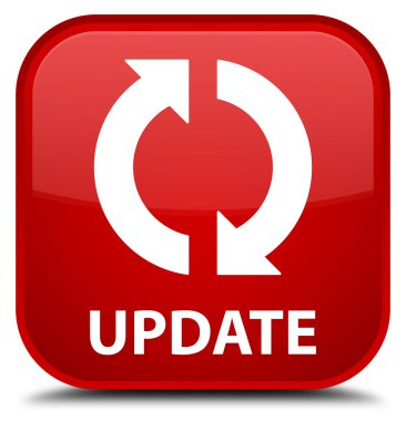 Güncelleştirme kırmızı kare düğme