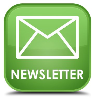 Bülten yumuşak yeşil kare düğme