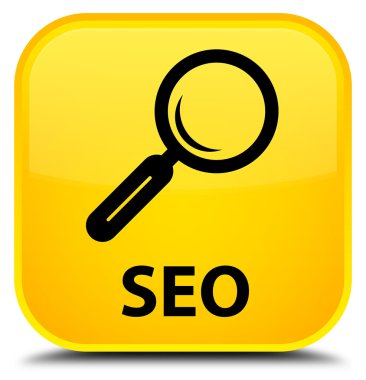 SEO sarı kare düğme
