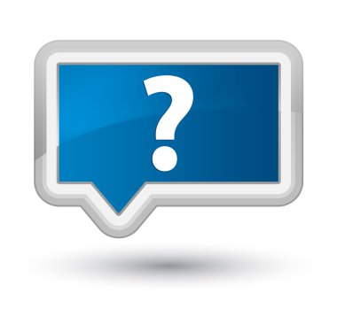 Soru işareti simgesi