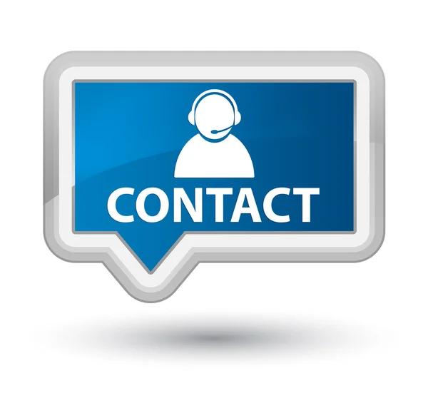Klienta kontakt opieki ikona — Zdjęcie stockowe