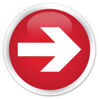 Yakın ok simgesi kırmızı düğme