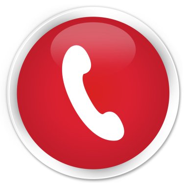 telefon simgesi kırmızı düğme