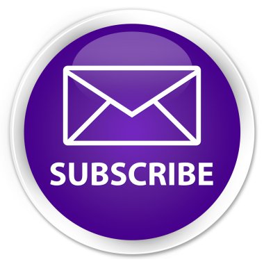 (E-posta simgesi) abone mor düğme