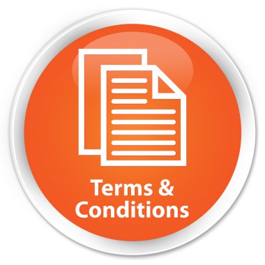 Şartları ve Conditonns turuncu düğmesini