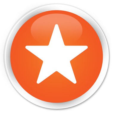 Yıldız simgesi turuncu düğmesi