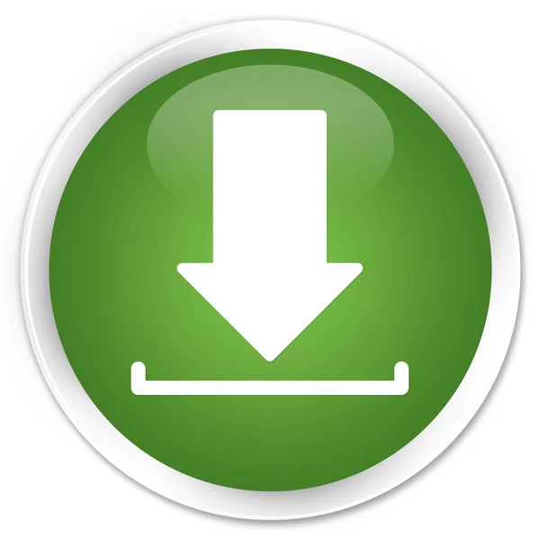 Звантажити зелену кнопку піктограми — стокове фото