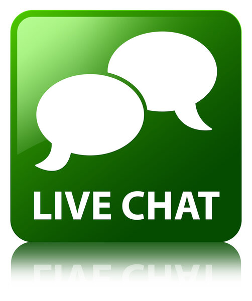 Живой чат (значок мыльного пузыря)
