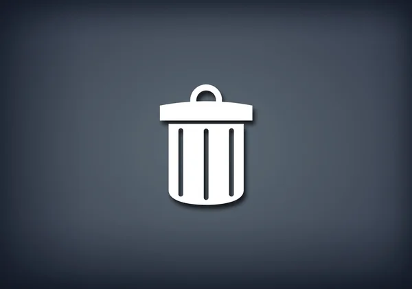 Recycle bin icon — Stock Photo, Image