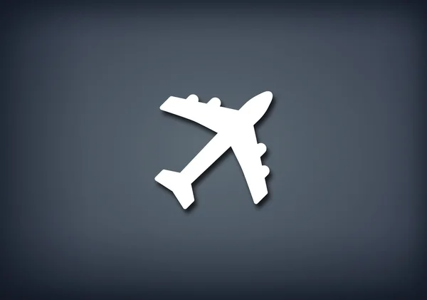 Plane icon — Stock Photo, Image