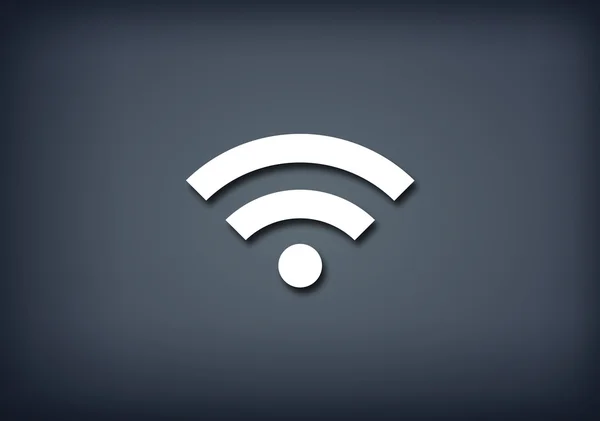 Ikona WiFi — Zdjęcie stockowe