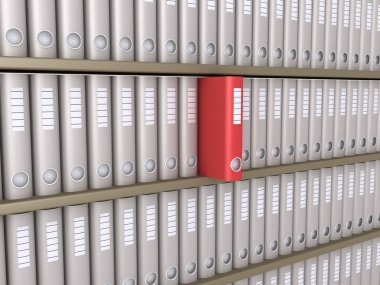 Büyük veritabanı olarak birçok klasör