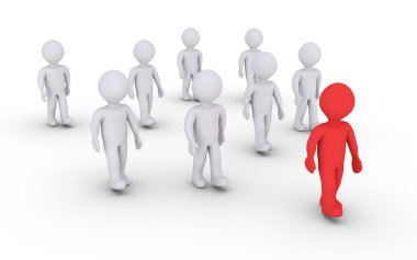 Lider ve diğerleri bir grup