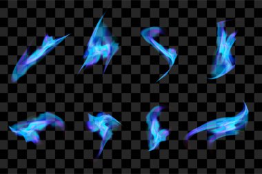 Bir dizi mavi özel efekt izole vektör elementi grafik kaynakları. Poster, afiş, broşür, broşür, broşür, katalog, web sitesi, web sitesi, sunum, kitap kapağı ögeleri için kullanılabilir 