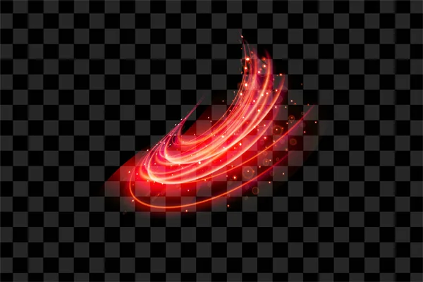 Red Fire Effect Set Verzamelen Element Serie Vlam Branden Eps — Stockvector