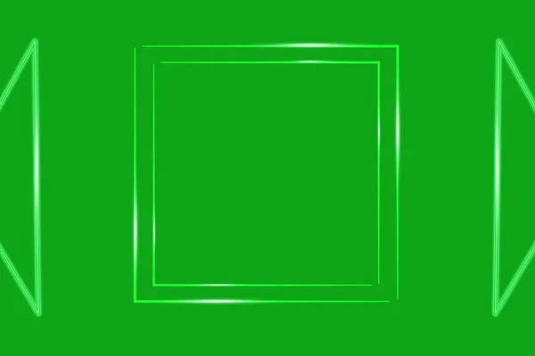 Fundo Abstrato Verde Com Efeito Brilho Ondulado Vetor Isolado Pode — Vetor de Stock