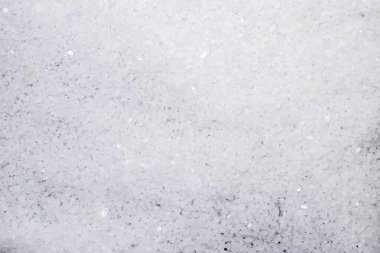 Deniz tuzundan yüksek detaylı bir arka plan, tam üstte..