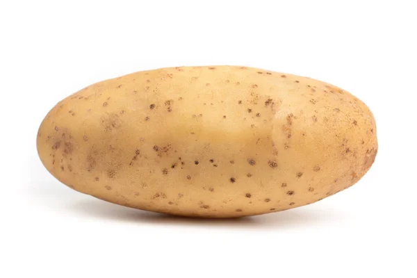 Krumpli Izolátum Fehér Alapon Közelkép — Stock Fotó