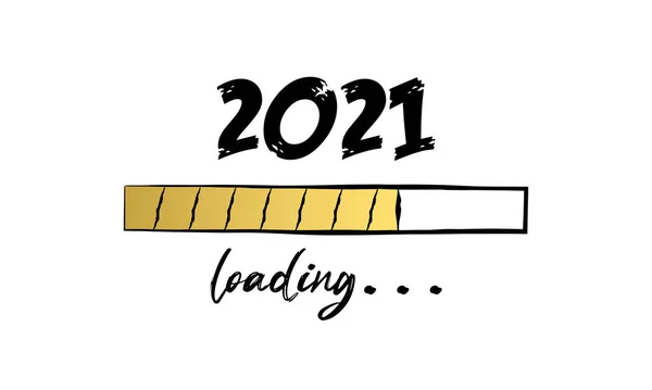 2021 Bir İlerleme Çubuğu Yükleme Konsepti