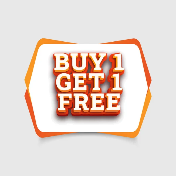 Kaufen Sie Get Free Sale Tag Poster Design Template Discount — Stockvektor