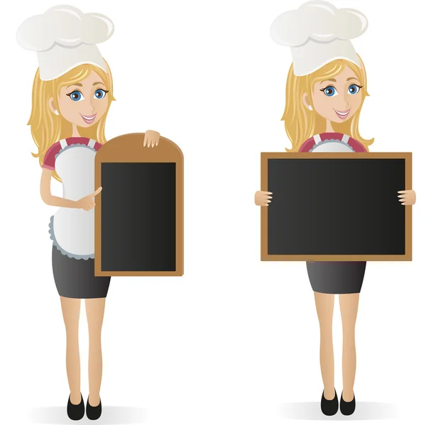 pişirme kız Blackboard holding