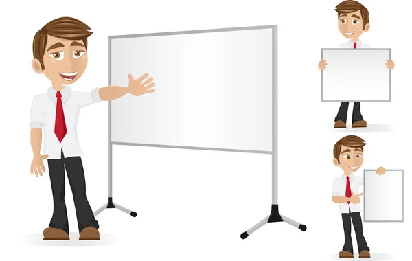 genç işadamı seti