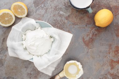 Ev yapımı mascarpone peyniri