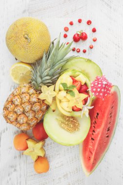 yaz meyvesi arka planı