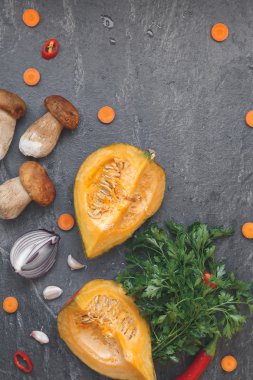 Sonbahar sebzeleri ve meyveleri