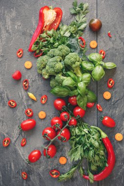 Salata malzemeleri ve otlar