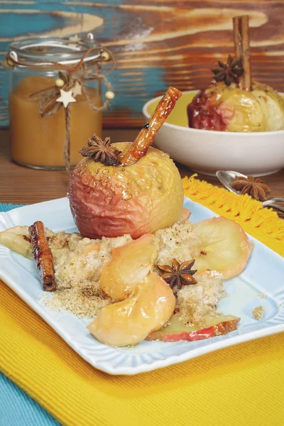 Baked apples — Stock Photo, Image