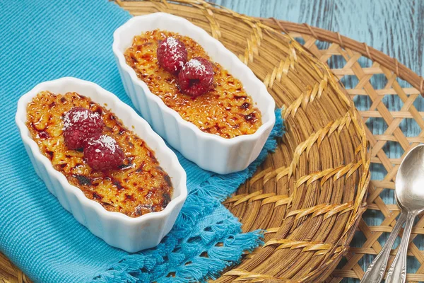 Krem brulee — Stok fotoğraf