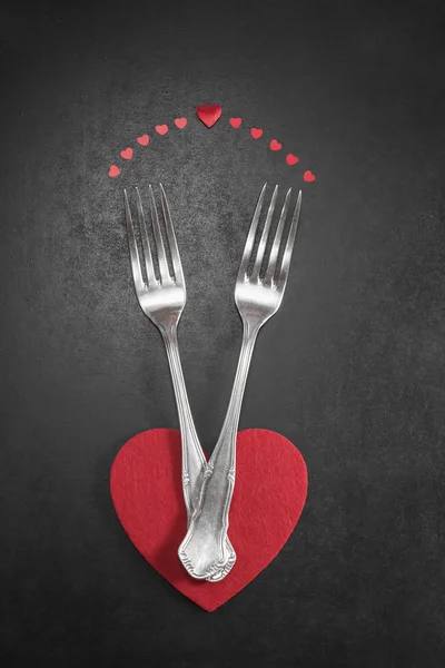 Cena di San Valentino — Foto Stock