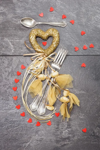 Valentine's dinner concept — Stock Photo, Image